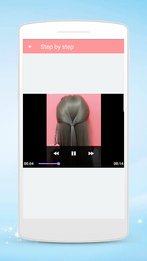 Hairstyles step by step screenshot