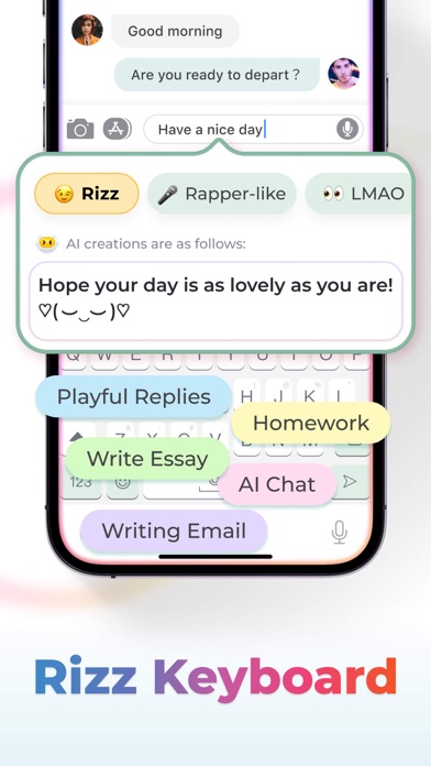 Facemoji AI Emoji Keyboard screenshot