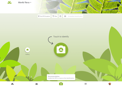 PlantNet Plant Identification screenshot