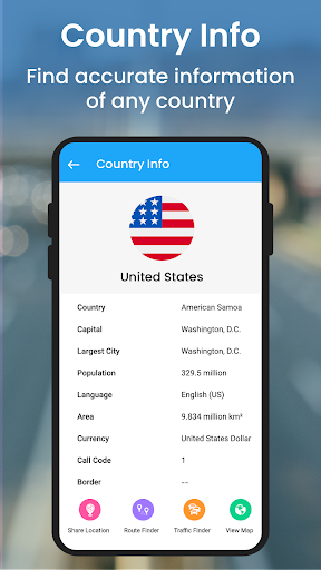 GPS Navigation- World Map 3D screenshot