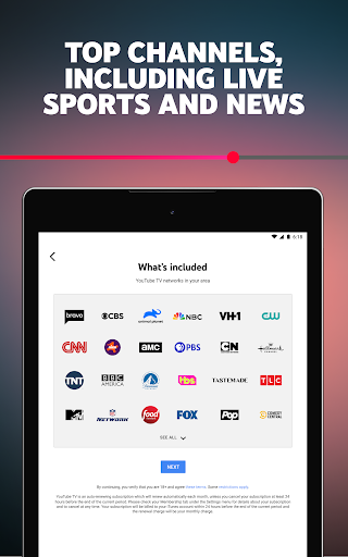 YouTube TV: Live TV & more screenshot