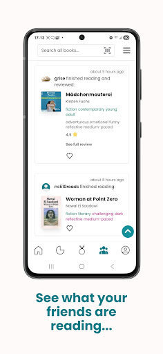 StoryGraph screenshot