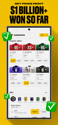 Underdog Fantasy Sports screenshot