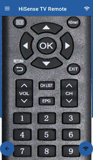 HiSense Smart TV Remote screenshot