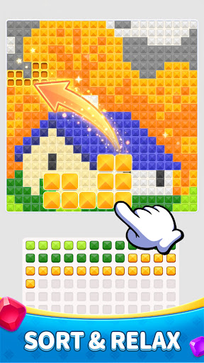 Diamond Flow: Color Puzzle screenshot