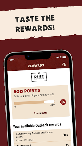 Outback Steakhouse screenshot