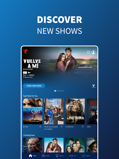 Telemundo: Series y TV en vivo screenshot