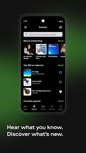 radio.net - AM FM Radio Tuner screenshot