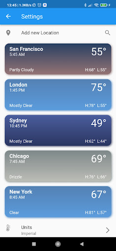 Real Weather screenshot