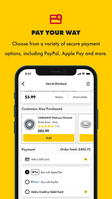 Advance Auto Parts screenshot