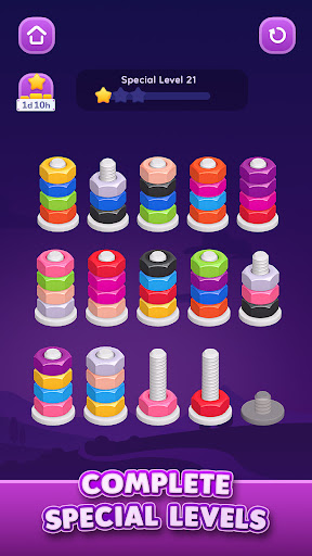 Nut Sort: Color Sorting Game screenshot