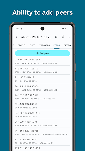 Flud - Torrent Downloader screenshot