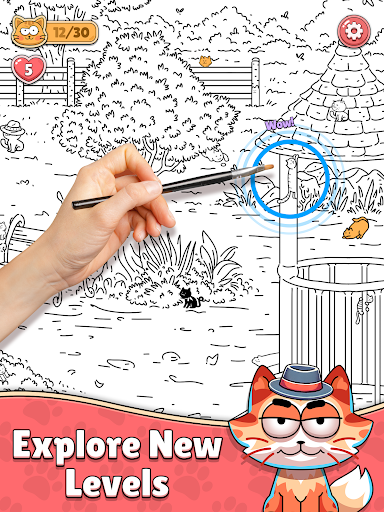Find The Cat - Spot It! screenshot
