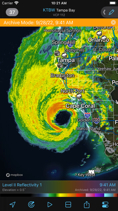 RadarScope screenshot