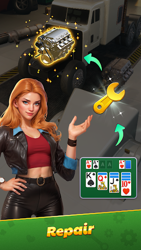 Solitaire Truck screenshot