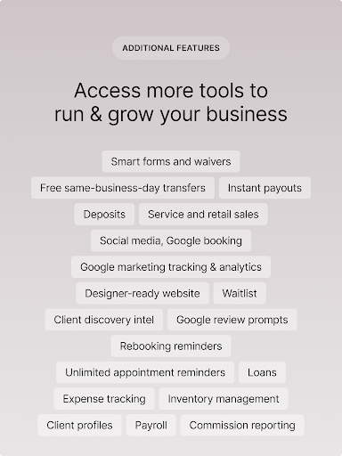 GlossGenius screenshot