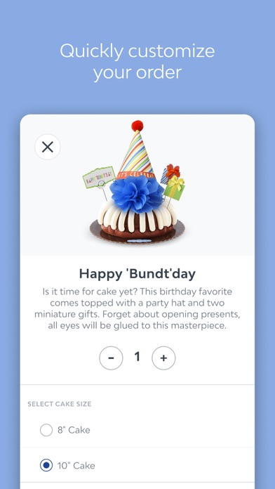 Nothing Bundt Cakes screenshot