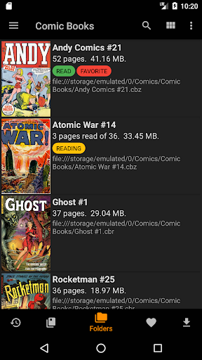 CDisplayEx Comic Reader screenshot