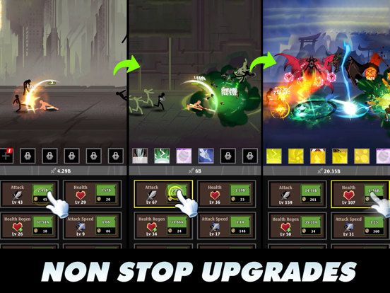 Epic Stickman: Idle RPG War screenshot