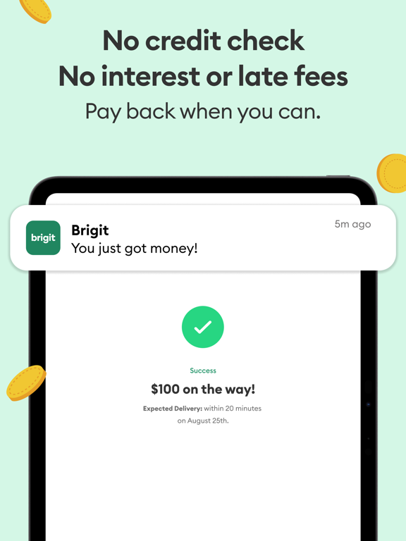 Brigit: Cash Advance & Credit screenshot