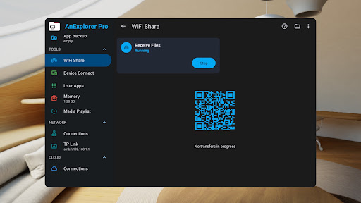 AnExplorer Pro File Transfer screenshot