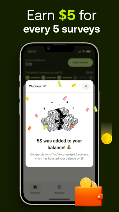 Five Surveys - Earn Money Fast screenshot