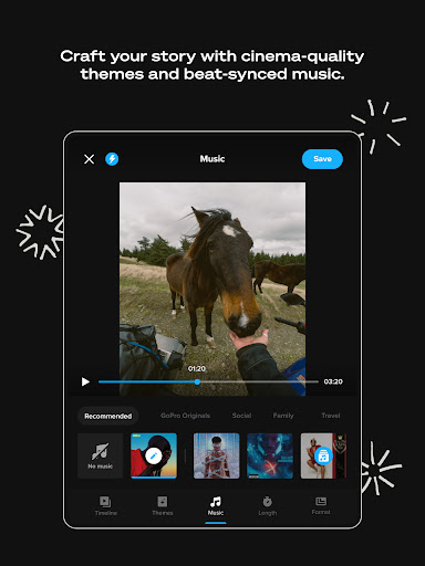GoPro Quik: Video Editor screenshot