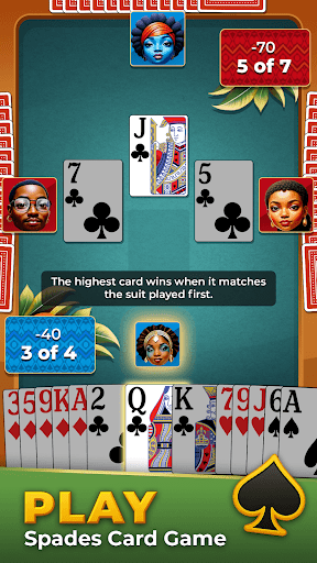 Spades Pop - Classic Card Game screenshot