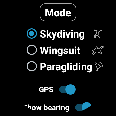 Altimeter Variometer (Wear OS) screenshot