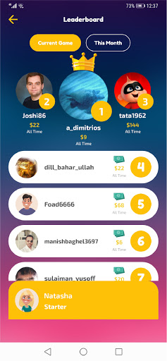 Play and Win-Win Cash Prizes! screenshot