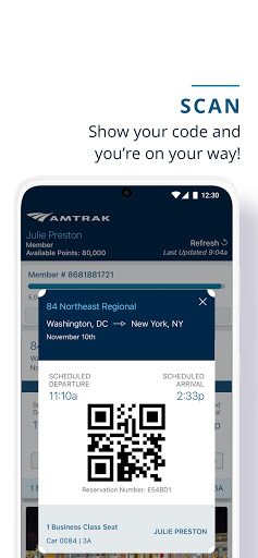 Amtrak screenshot