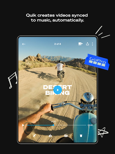 GoPro Quik: Video Editor screenshot