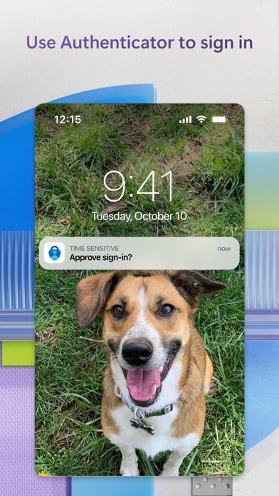 Microsoft Authenticator screenshot