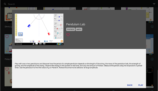 PhET Simulations screenshot