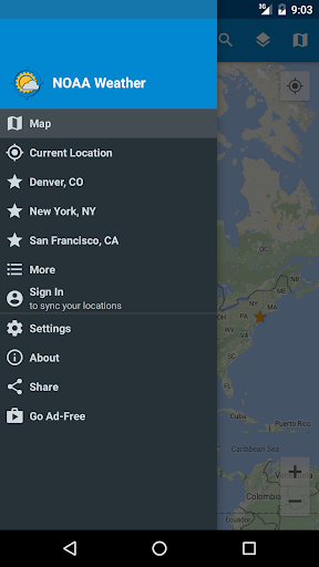 NOAA Weather & Tides screenshot