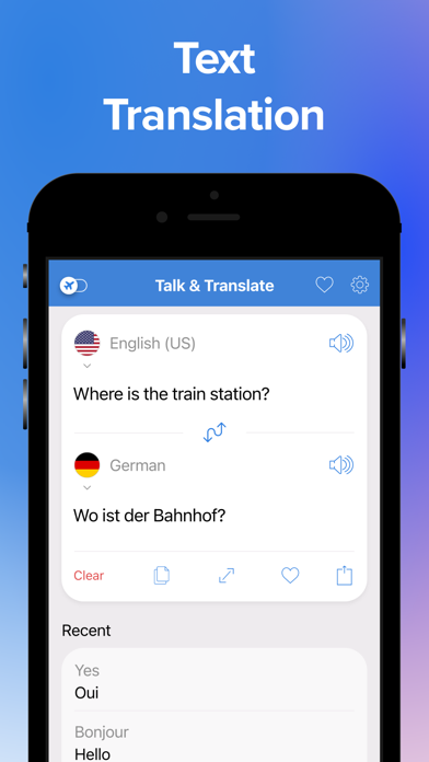 Talk & Translate - Translator screenshot