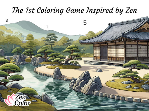 Zen Color - Color By Number screenshot