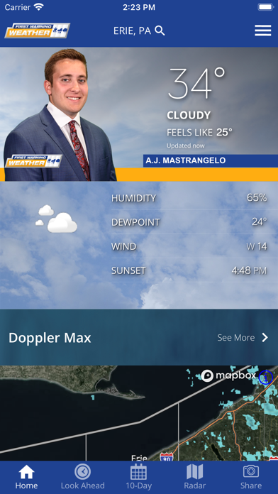 Erie Weather screenshot