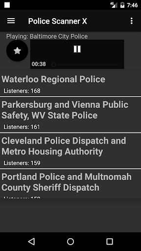 Police Scanner X screenshot