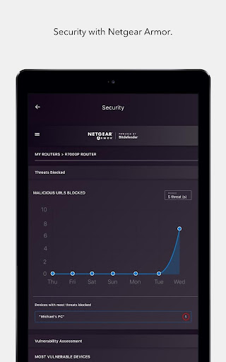 NETGEAR Nighthawk WiFi Router screenshot