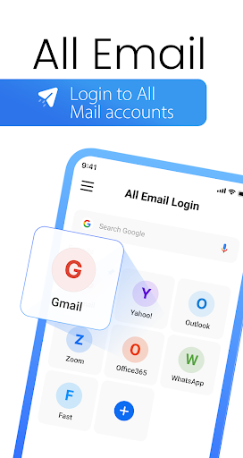 All Email Login screenshot