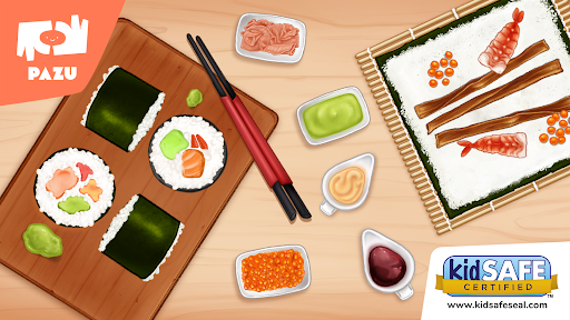 Sushi Maker Kids Cooking Games screenshot