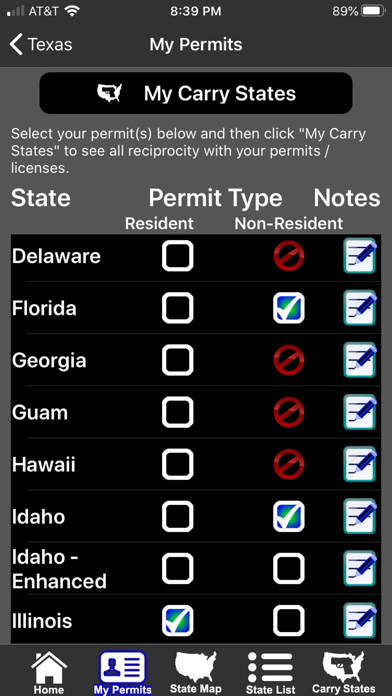 CCW – Concealed Carry 50 State screenshot