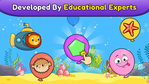 Balloon Pop Kids Learning Game screenshot