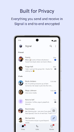 Signal Private Messenger screenshot