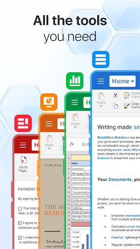 MobiOffice: Word, Sheets, PDF screenshot