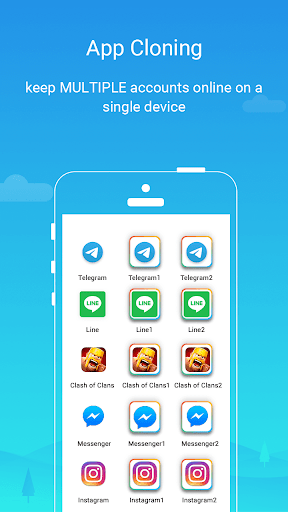 Parallel Space - app cloning screenshot