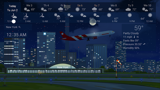 YoWindow Weather and wallpaper screenshot
