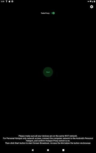 TeslaMirror screenshot