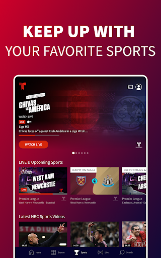 Telemundo: Series y TV en vivo screenshot